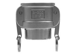 1/2" Cam & Groove Female NPT Male (Stainless Steel) CAM-SS-B